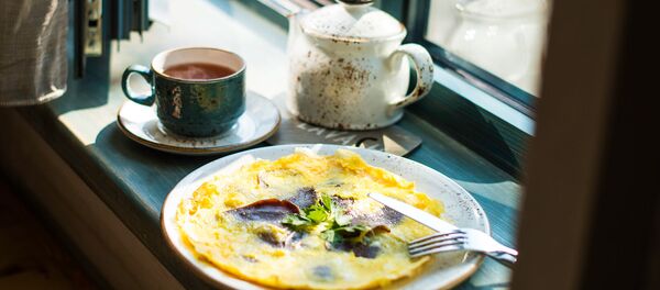 Яичница с бастурмой - Sputnik Армения