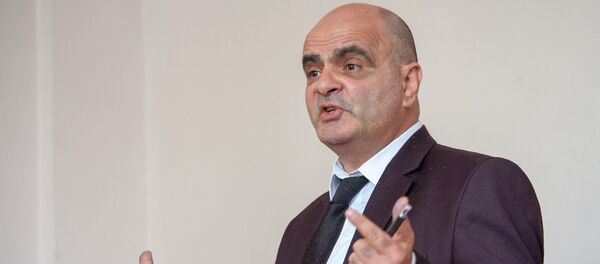 Адвокат семьи генерала Манвела Григоряна Левон Багдасарян на судебном заседании (2 мая 2019). Еревaн - Sputnik Արմենիա