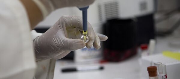 Образец крови, зараженной с вирусом Зика Образец крови, зараженной с вирусом Зика - Sputnik Արմենիա