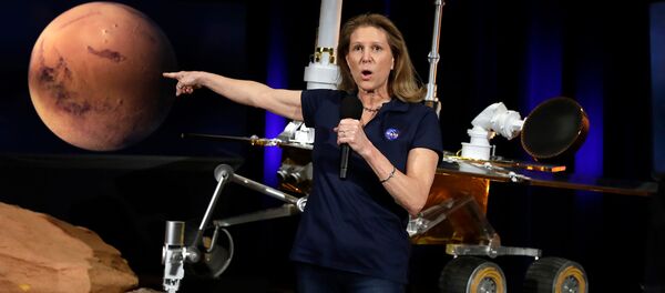 И.о. директора отдела планетарных наук НАСА Лори Глейз, во время брифинга по теме исследования Марса в Лаборатории реактивного движения НАСА (13 февраля 2019). Пасадена, Калифорния И.о. директора отдела планетарных наук НАСА Лори Глейз, во время брифинга по теме исследования Марса в Лаборатории реактивного движения НАСА (13 февраля 2019). Пасадена, Калифорния - Sputnik Արմենիա