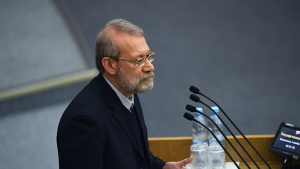Председатель Собрания исламского совета Исламской Республики Иран Али Лариджани - Sputnik Արմենիա