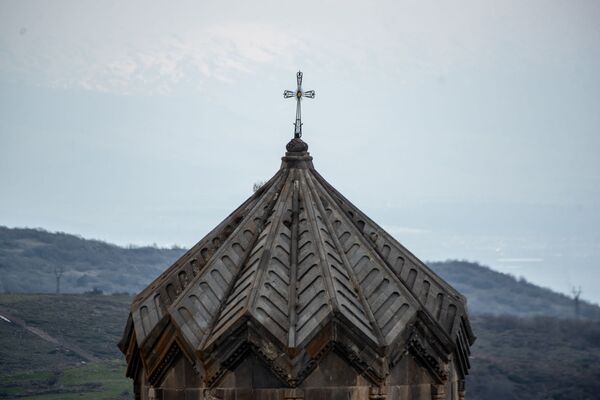 Купол церкви Ваграмашен у крепости Амберд - Sputnik Армения