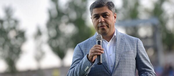 Речь президента ФФА Артура Ванецяна перед началом финала Кубка Армении по футболу (8 мая 2019). Еревaн - Sputnik Արմենիա