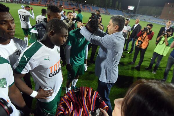 «Ալաշկերտը» պատմության մեջ առաջին անգամ նվաճեց Հայաստանի գավաթը. լուսանկարներ - Sputnik Արմենիա