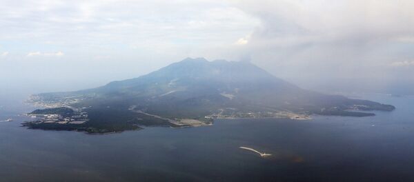 Вулкан Сакурадзима в Японии - Sputnik Армения