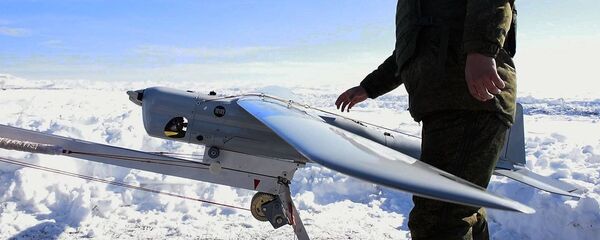 Запуск беспилотников на 102-й российской военной базе в Гюмри Запуск беспилотников на 102-й российской военной базе в Гюмри - Sputnik Армения