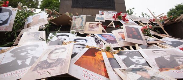 Акция Бессмертный полк (9 мая 2019). Еревaн - Sputnik Армения