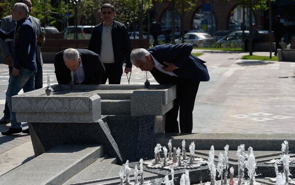 Церемония открытия парка, отремонтированного к 2800-летию Еревана (10 мая 2019). Ереван - Sputnik Армения