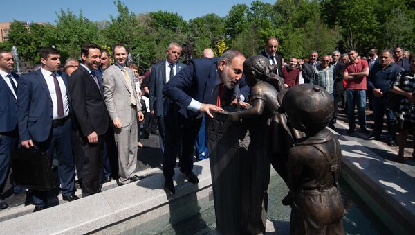 Отремонтированный парк к 2800-летию Еревана - Sputnik Արմենիա