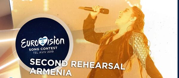 Вторая репетиция Србук на сцене Евровидения в Тель-Авиве - Sputnik Армения