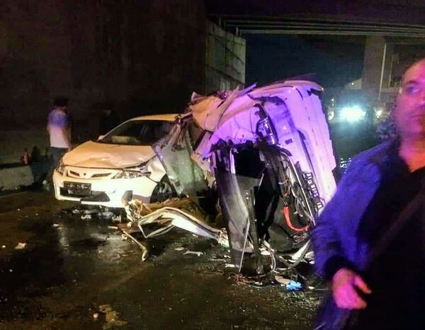 Սարսափելի ավտովթար Երևանում. ավտոմեքենան 30 մետր գլորվել է և ընկել կամրջից. տեսանյութ - Sputnik Արմենիա