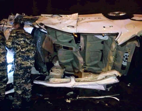 Սարսափելի ավտովթար Երևանում. ավտոմեքենան 30 մետր գլորվել է և ընկել կամրջից. տեսանյութ - Sputnik Արմենիա