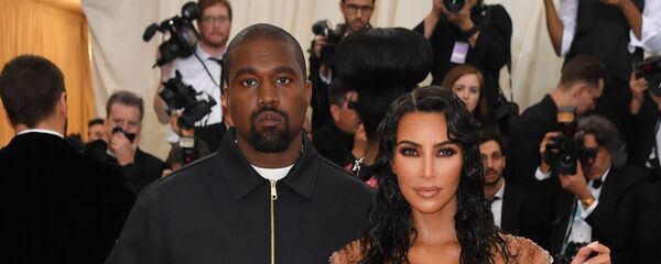 Кайне Уэст и Ким Кардашьян Уэст на Met-Gala (6 мая 2019). Нью-Йорк - Sputnik Армения