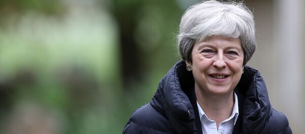 Премьер-министр Великобритании Тереза Мэй около церкви, недалеко от Хай-Уиком, (28 апреля 2019). Великобритания - Sputnik Արմենիա