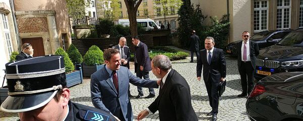 Встреча премьер-министров Армении и Люксембурга Никола Пашиняна и Ксавье Беттеля (13 мая 2019). Люксембург Встреча премьер-министров Армении и Люксембурга Никола Пашиняна и Ксавье Беттеля (13 мая 2019). Люксембург - Sputnik Армения