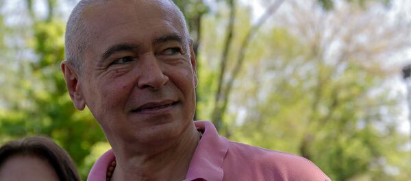 Пианист Иво Погорелич на пресс-конференции (13 мая 2019). Еревaн - Sputnik Армения