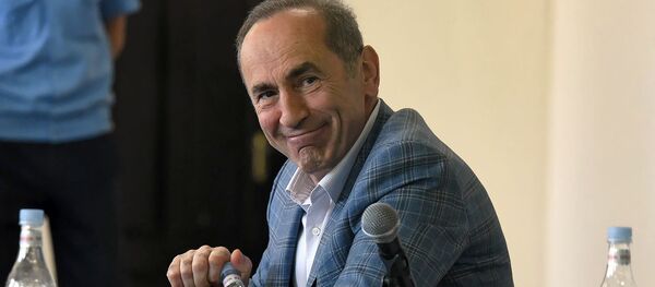 Роберт Кочарян на заседании суда по делу 1 марта (13 мая 2019). Еревaн - Sputnik Армения