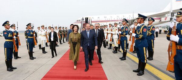Рабочий визит премьер-министра Армении Никола Пашиняна в Китай (14 мая 2019). Пекин - Sputnik Արմենիա