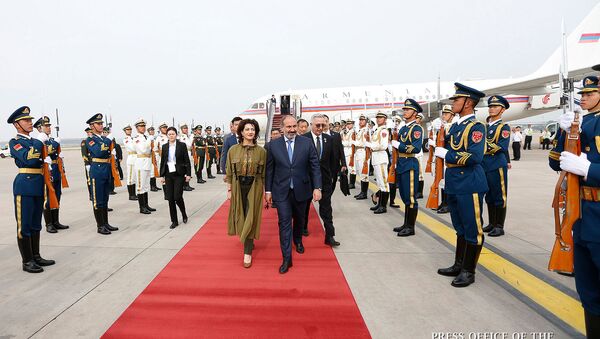Рабочий визит премьер-министра Армении Никола Пашиняна в Китай (14 мая 2019). Пекин - Sputnik Արմենիա