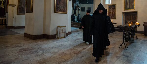 Священнослужители Эчмиадзина - Sputnik Армения