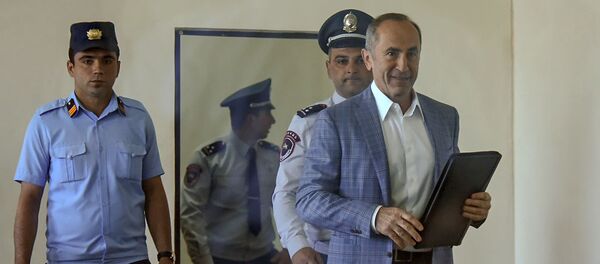 Роберт Кочарян на заседании суда по делу 1 марта (15 мая 2019). Еревaн - Sputnik Արմենիա