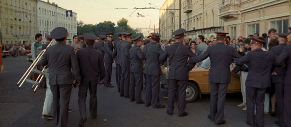 Содрудники милиции на Пушкинской площади в Москве (1989 год). - Sputnik Արմենիա