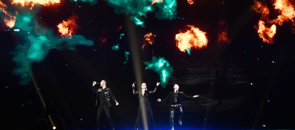 Группа KEiiNO из Норвегии с композицией «Spirit in the Sky» на репетиции второго полуфинала Международного конкурса песни Евровидение-2019 в Тель-Авиве (15 мая 2019). Израиль - Sputnik Армения