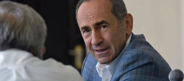 Роберт Кочарян на заседании суда по делу 1 марта (16 мая 2019). Еревaн - Sputnik Արմենիա