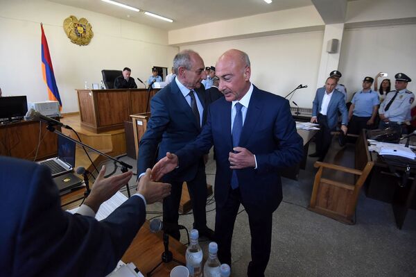 Բակո Սահակյանն ու Արկադի Ղուկասյանը դատարանում են. լուսանկարներ - Sputnik Արմենիա