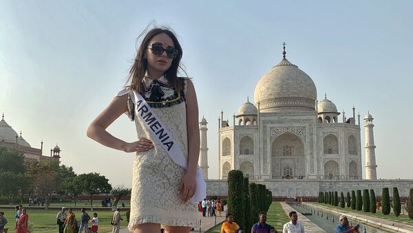 Участница конкурса Miss Supermodel Worldwide 2019 Юлия Егян  - Sputnik Армения