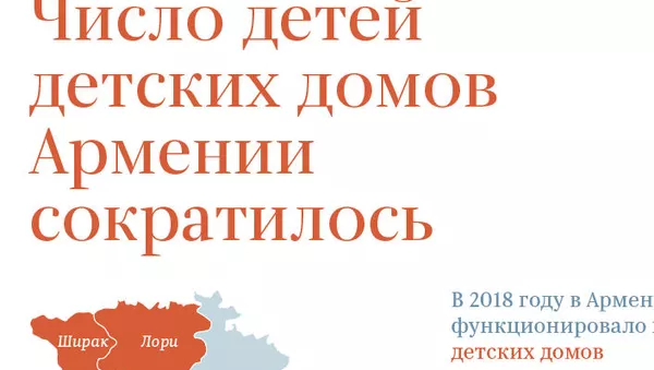 Число детей детских домов Армении сократилось - Sputnik Армения