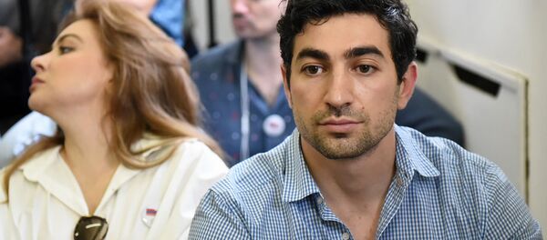 Левон Кочарян в зале суда перед началом заседания по делу 1 марта (18 мая 2019). Еревaн - Sputnik Արմենիա