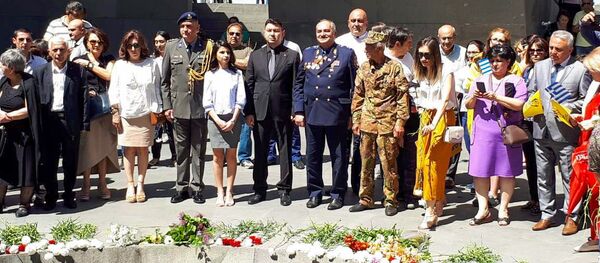Дань памяти жертвам понтийских греков - Sputnik Армения
