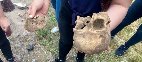 Школьники пробуют себя в роли археологов  - Sputnik Արմենիա