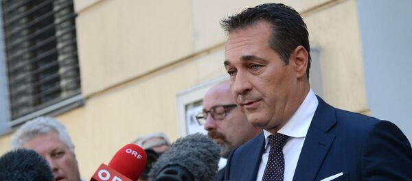 Лидер Австрийской партии свободы Ханс-Кристиан Штрахе - Sputnik Армения