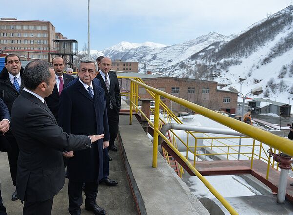 Визит президента РА Сержа Саргсяна в Сюник Визит президента РА Сержа Саргсяна в Сюник - Sputnik Արմենիա