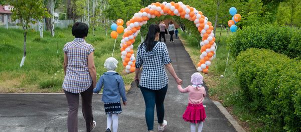 Открытие нового детского сада благотворительного фонда SOS - Детские деревни (21 мая 2019). Котайк - Sputnik Արմենիա