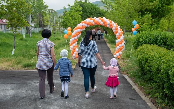 Открытие нового детского сада благотворительного фонда SOS - Детские деревни (21 мая 2019). Котайк - Sputnik Армения