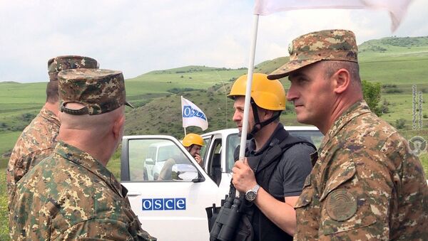 Мониторинг ОБСЕ на армяно-азербайджанской границе - Sputnik Արմենիա