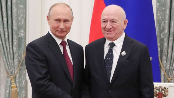 Վլադիմիր Պուտինն ու Նիկիտա Սիմոնյանը - Sputnik Արմենիա