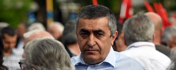 Армен Рустамян на митинге партии АРФ Дашнакцутюн на площади Свободы (23 мая 2019). Еревaн - Sputnik Армения