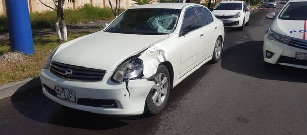 Дорожно-транспортное происшествие на улице Давида Бека (24 мая 2019). Еревaн - Sputnik Армения