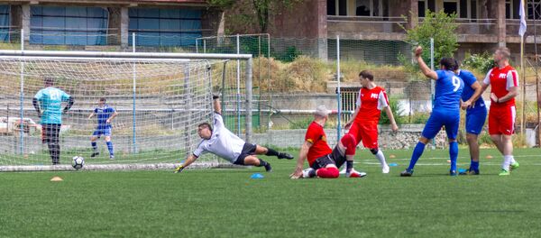 Матч между командами журналистов Еревана и «Матч ТВ» - Sputnik Արմենիա