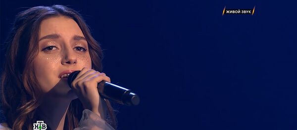 Кадр из выступления Александры Панкратовой в финале проекта Ты супер! - Sputnik Արմենիա