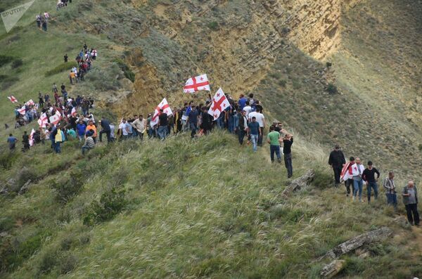 Давид-Гареджи — это Грузия: скандал из-за монастыря на границе с Азербайджаном разгорается Давид-Гареджи — это Грузия: скандал из-за монастыря на границе с Азербайджаном разгорается - Sputnik Армения