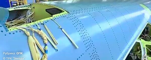 Видео сборки первого серийного Су-57 - Sputnik Армения