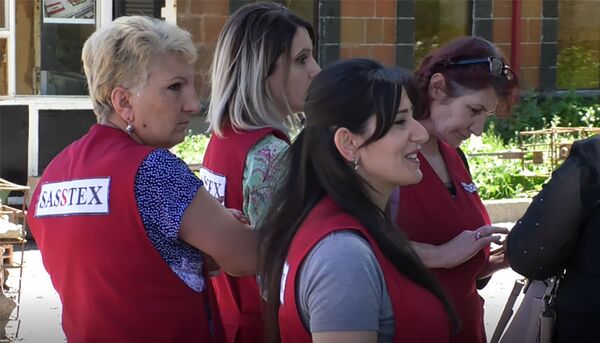 Գյումրու «Սասստեքս» ֆաբրիկայի աշխատողների խնդրի կապակցությամբ ՄԻՊ-ը վարույթ է նախաձեռնել Գյումրու «Սասստեքս» ֆաբրիկայի աշխատողների խնդրի կապակցությամբ ՄԻՊ-ը վարույթ է նախաձեռնել - Sputnik Արմենիա