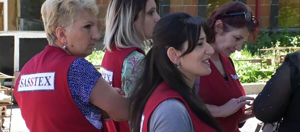 Сотрудницы компании Sasstex Сотрудницы компании Sasstex - Sputnik Армения