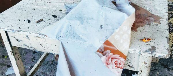 Место взрыва в селе Норамарг, Арарат Место взрыва в селе Норамарг, Арарат - Sputnik Արմենիա