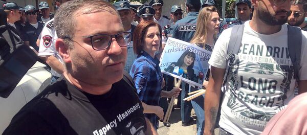 Акция протеста против деятельности фонда Сороса в Армении (31 мая 2019). Еревaн - Sputnik Արմենիա